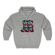 Load image into Gallery viewer, Eagle Unisex Heavy Blend Full Zip Hooded Sweatshirt