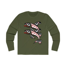Load image into Gallery viewer, Killer Whale Men's Long Sleeve Crew Tee