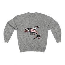 Load image into Gallery viewer, Killer Whale Crewneck Sweatshirt