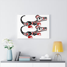 Load image into Gallery viewer, Wolves Canvas 24" x 18"