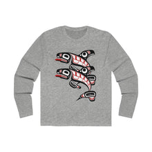 Load image into Gallery viewer, Killer Whale Men's Long Sleeve Crew Tee