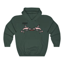 Load image into Gallery viewer, Raven and Killer whale Unisex Heavy Blend™ Hooded Sweatshirt