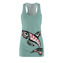 Load image into Gallery viewer, Women's Killer Whale Racerback Dress