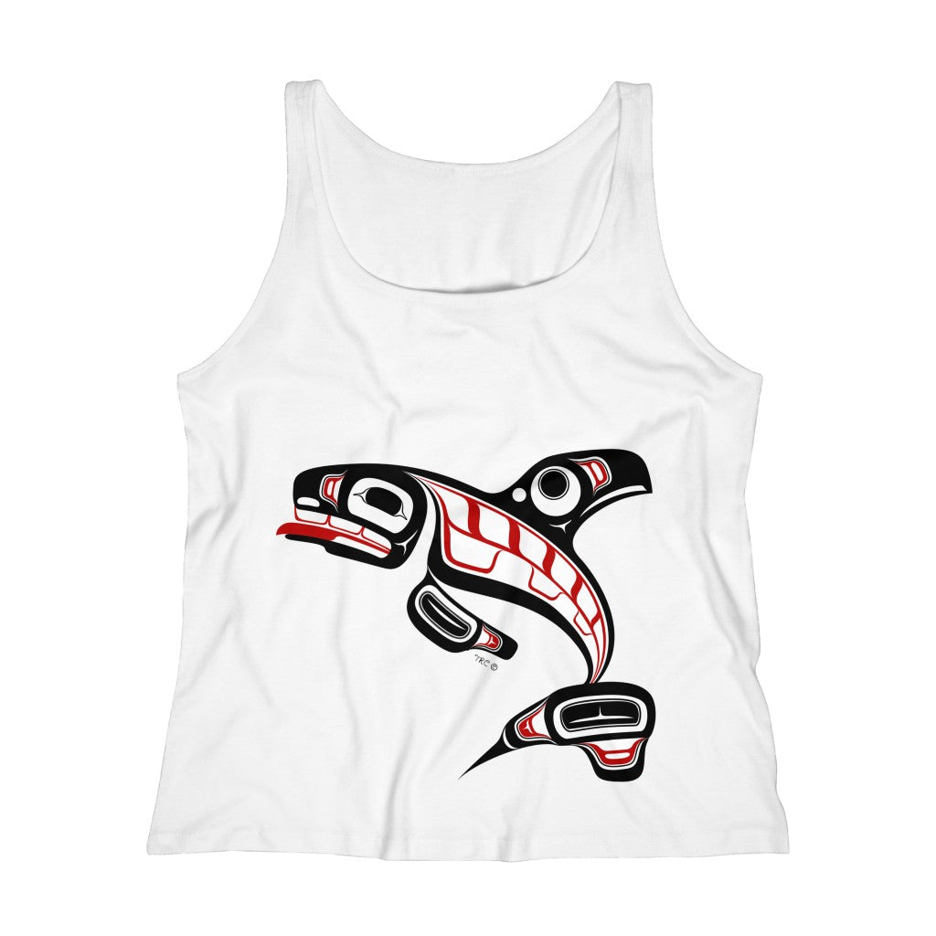 Killer Whale Relaxed Jersey Tank Top