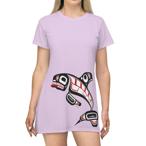 Killer Whale T-Shirt Dress