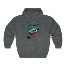 Load image into Gallery viewer, Hummingbird Unisex Heavy Blend Full Zip Hooded Sweatshirt
