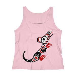 Wolf Relaxed Jersey Tank Top